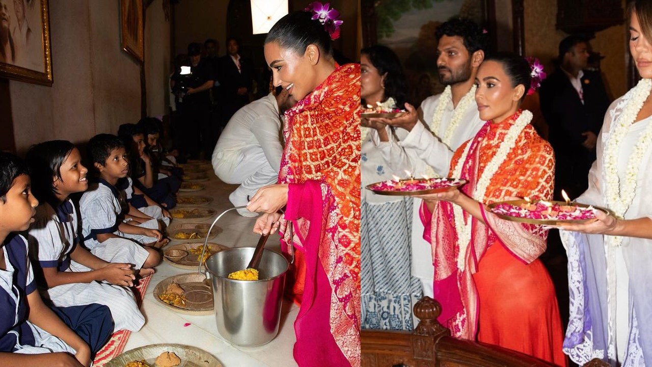 Kim Kardashian : ఇస్కాన్ టెంపుల్‌లో హాలీవుడ్ భామ కిమ్ కర్దాషియన్..