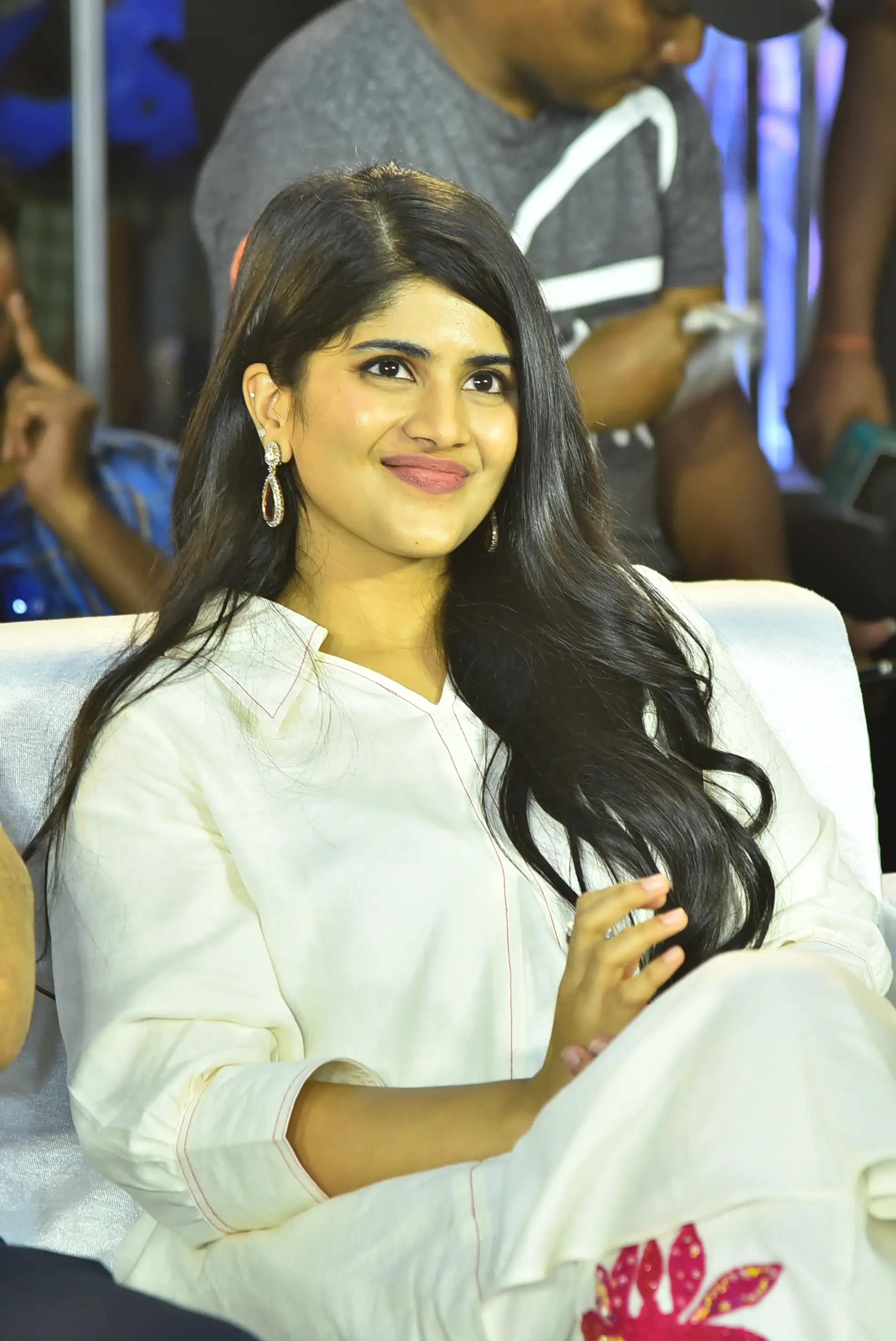 Megha Akash Cute Looks in Movie Event