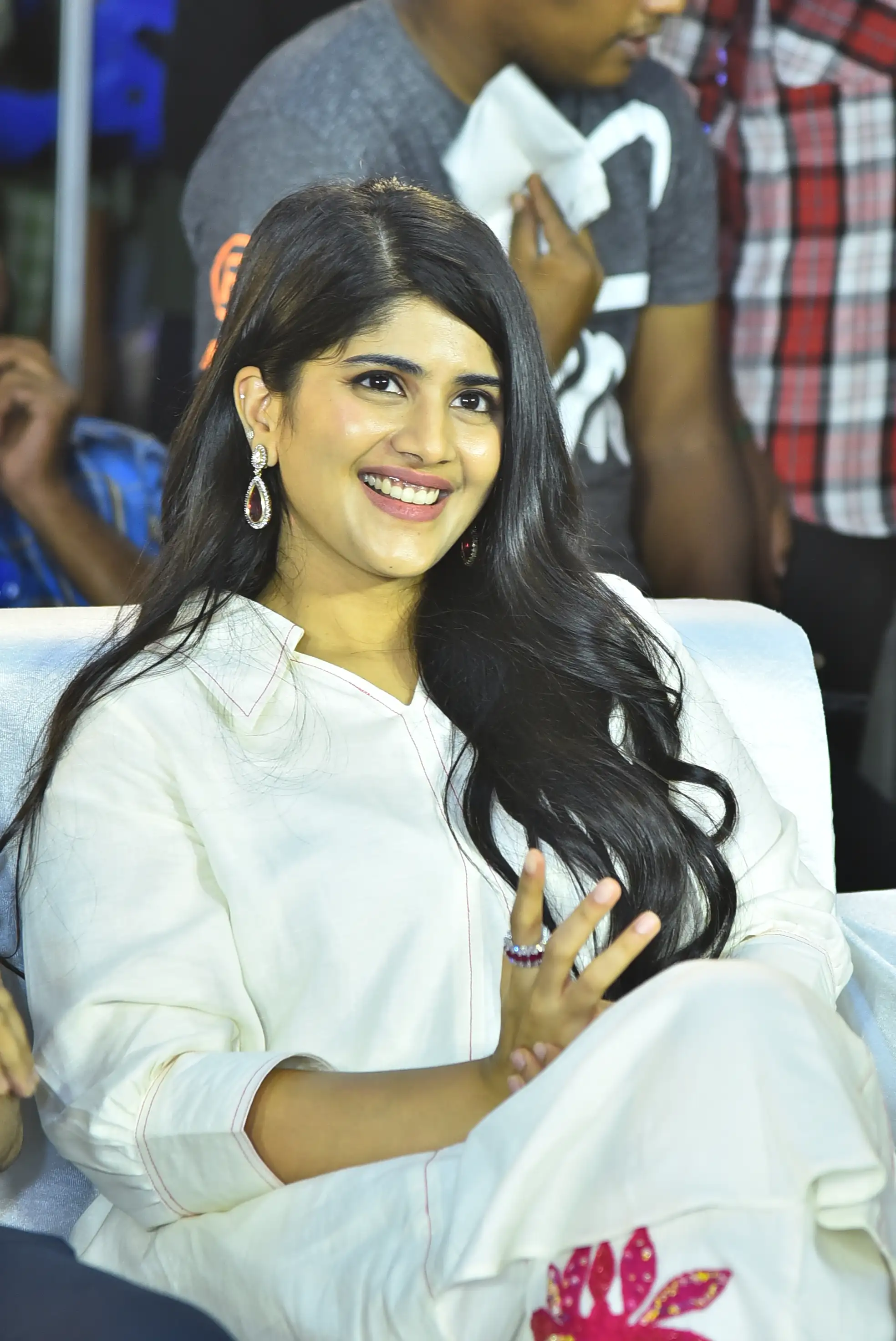 Megha Akash Cute Looks in Movie Event