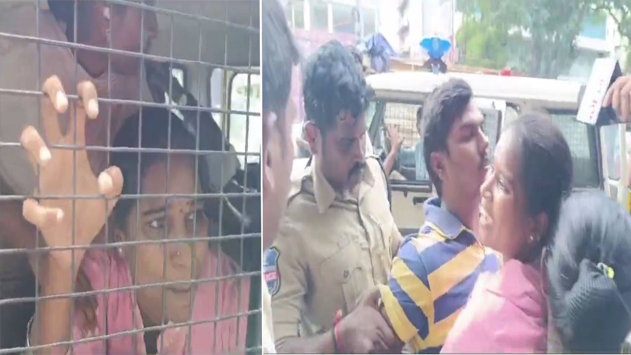 బర్రెలక్క అరెస్ట్.. టీజీపీఎస్సీ కార్యాలయం వద్ద ఉద్రిక్త పరిస్థితులు బర్రెలక్క అరెస్ట్.. టీజీపీఎస్సీ కార్యాలయం వద్ద ఉద్రిక్త పరిస్థితులు