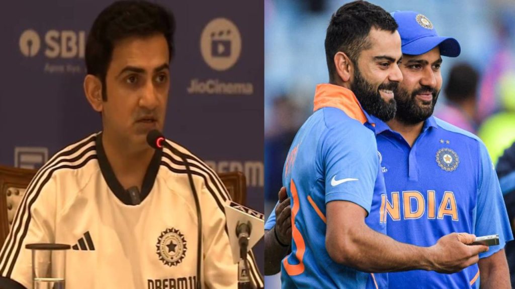 Rohit and Kohli can play until 2027 ODI World Cup Coach Gautam Gambhir