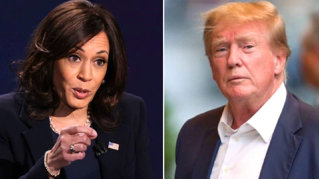 Donald Trump, Kamala Harris