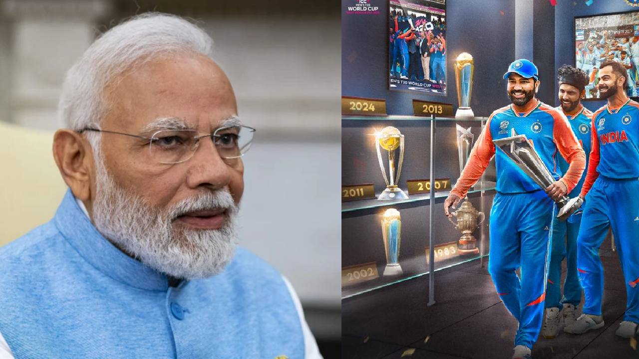 ప్రధాని మోదీని కలిసిన టీమిండియా.. భారత ప్లేయర్లను అభినందించిన ప్రధాని ప్రధాని మోదీని కలిసిన టీమిండియా.. భారత ప్లేయర్లను అభినందించిన ప్రధాని