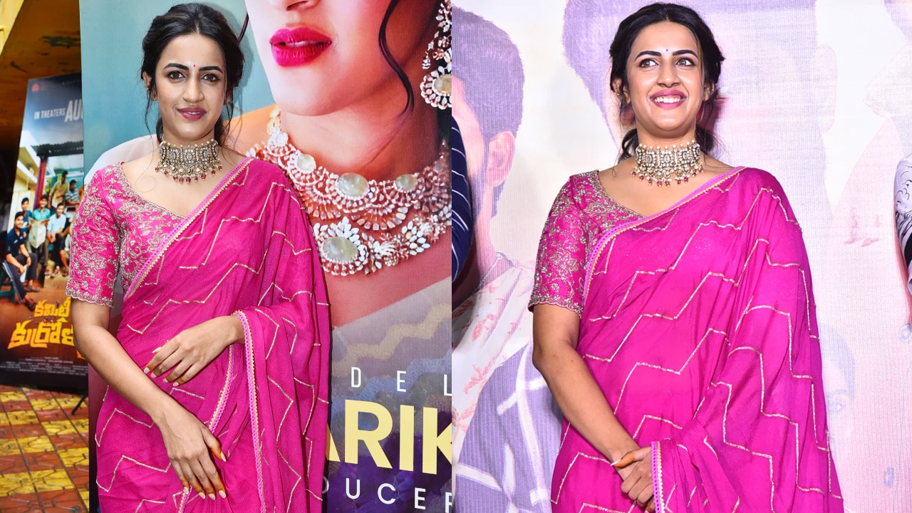 Niharika : గులాబీ చీరలో గుబాళిస్తున్న నిహారిక..