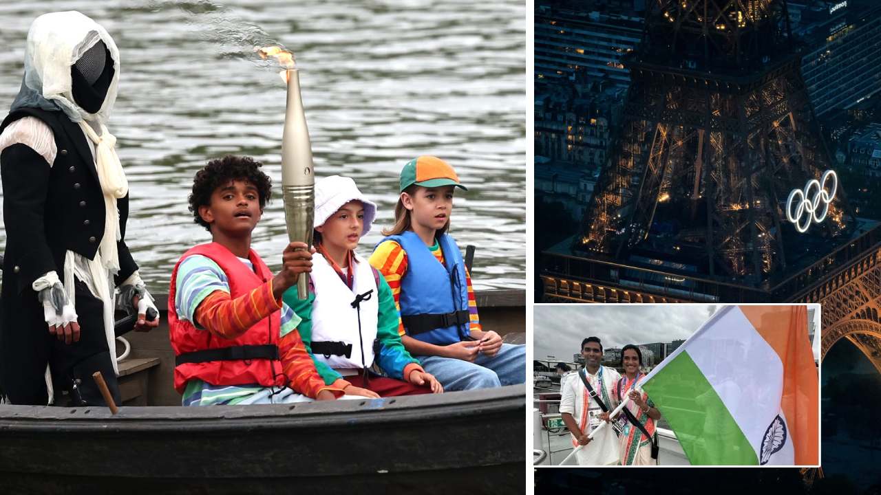 Olympics 2024 : హాలీవుడ్ అందాలు, ఈఫిల్ టవర్పై లైట్ షో.. ఒలింపిక్ ఆరంభ వేడుకలు అదుర్స్.. వీడియోలు వైరల్ Olympics 2024 : హాలీవుడ్ అందాలు, ఈఫిల్ టవర్పై లైట్ షో.. ఒలింపిక్ ఆరంభ వేడుకలు అదుర్స్.. వీడియోలు వైరల్