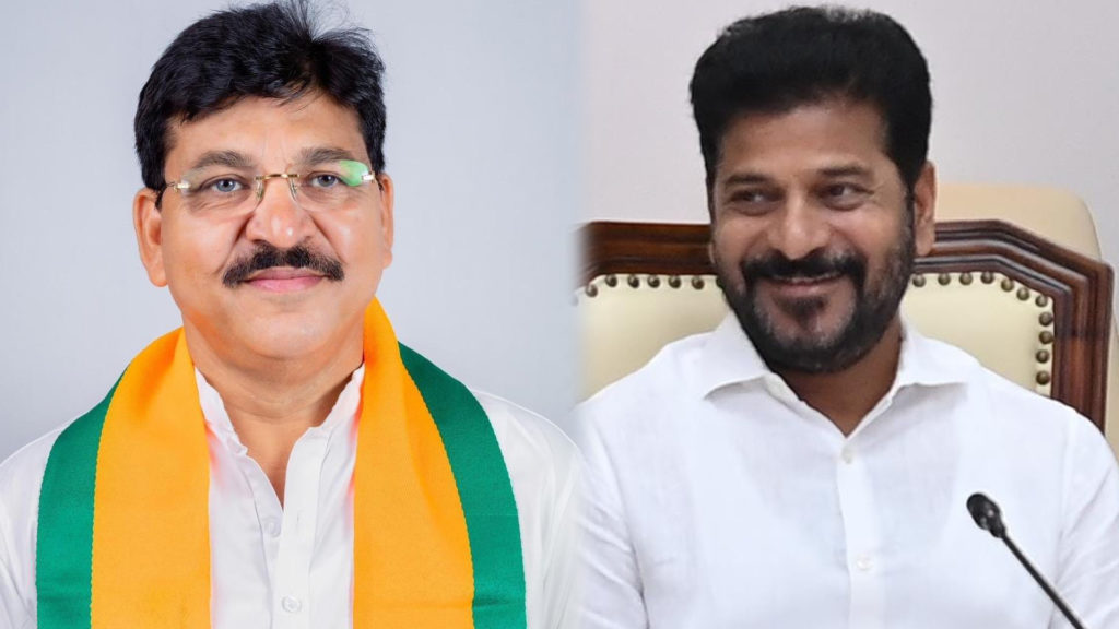 Armur BJP MLA Paidi Rakesh Reddy meets CM Revanth Reddy