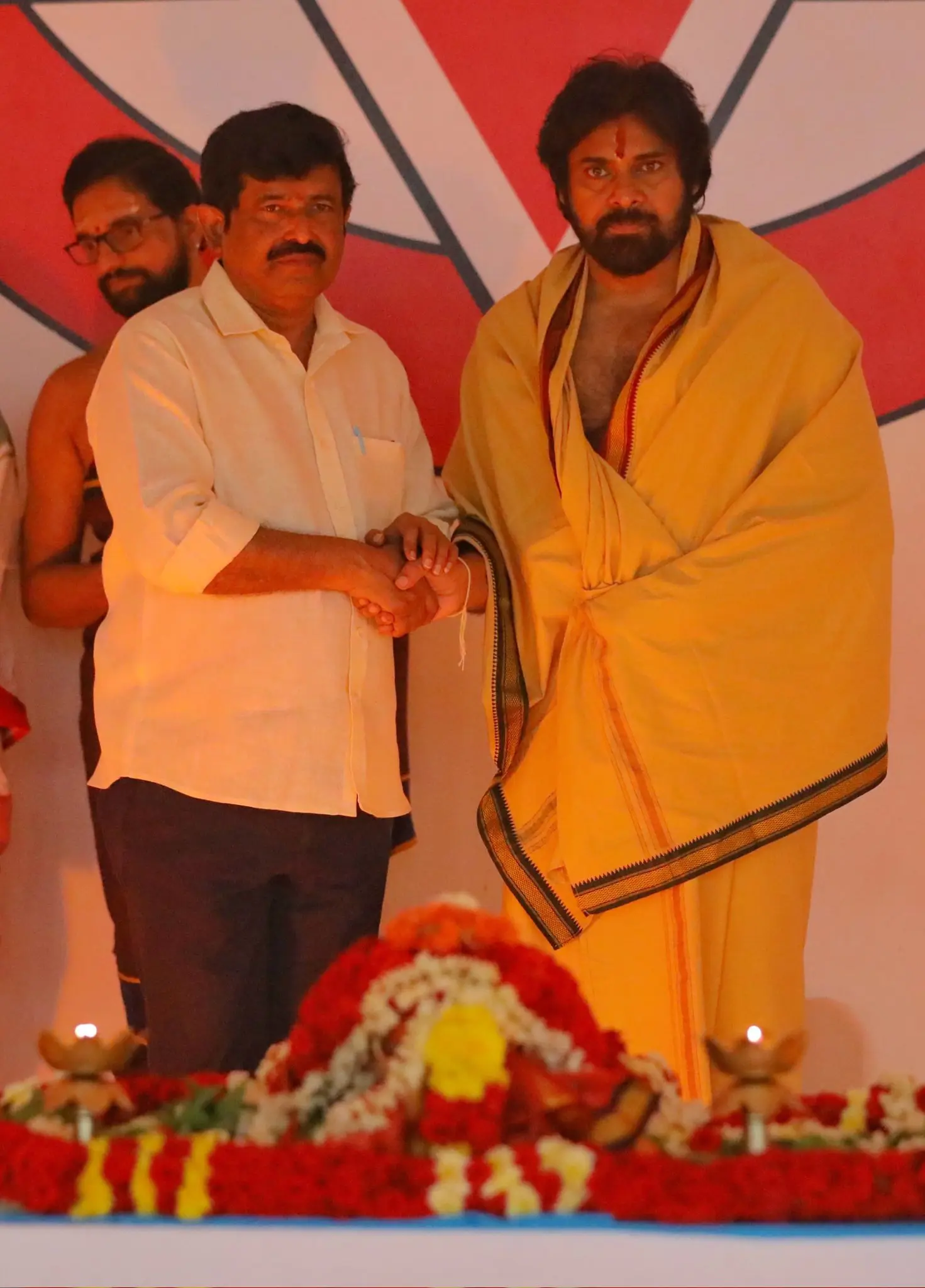Pawan Kalyan Varahi Deeksha Pooja Photos