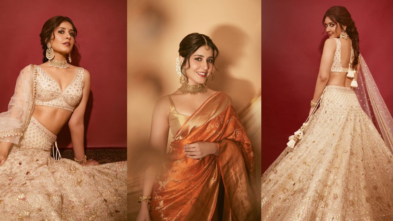 Raashii Khanna : అనంత్ అంబానీ – రాధికా పెళ్లి వేడుకల్లో.. రాశీఖన్నా ఫొటోలు..