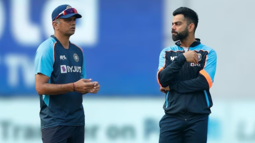Rahul Dravid final instruction to Virat Kohli as Team India head coach