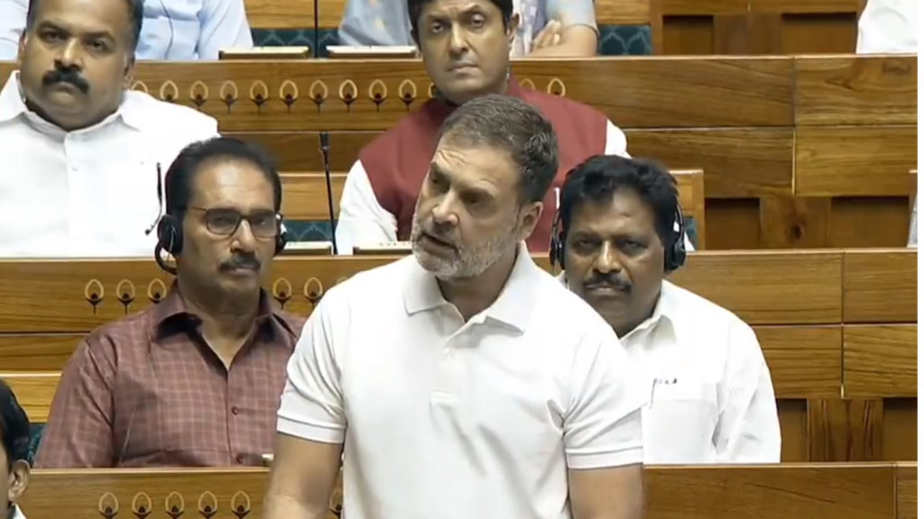 Rahul Gandhi comments on landslides in Wayanad in Lok Sabha
