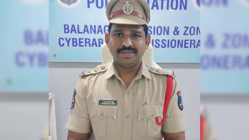 Sanathnagar CI Purender Reddy