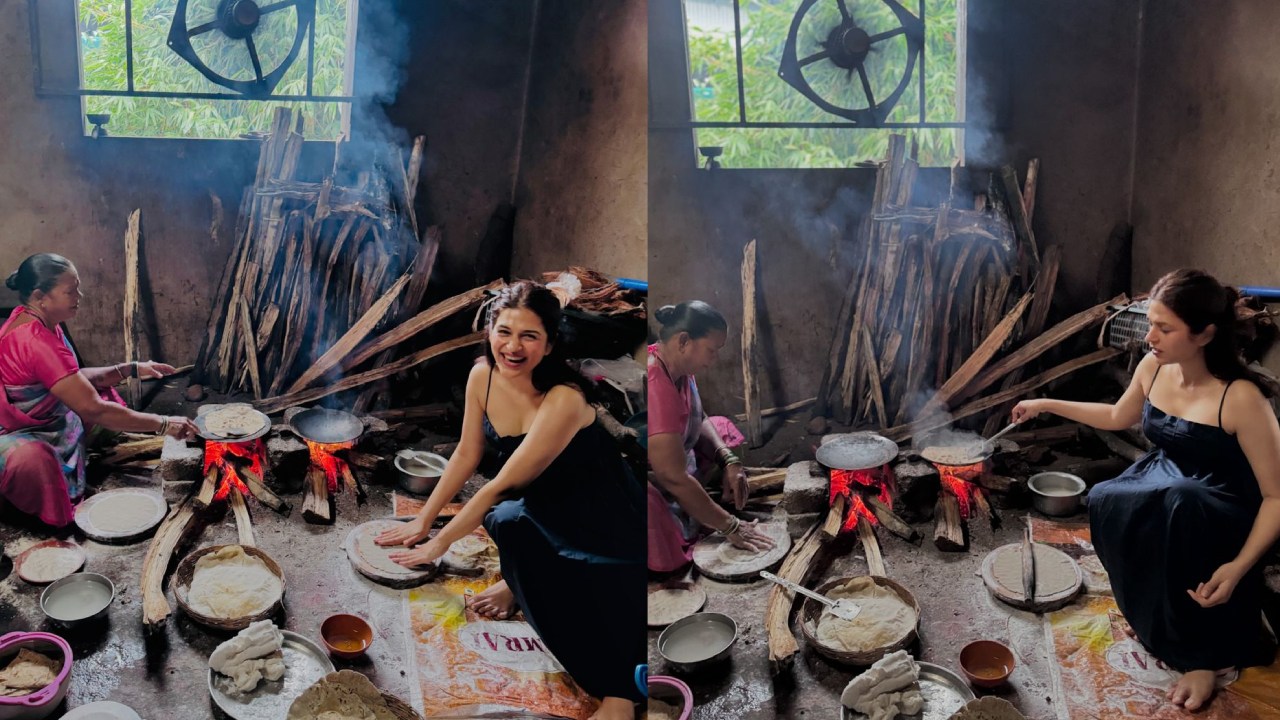 Shraddha Das : కట్టెల పొయ్యి మీద వంట చేస్తున్న శ్రద్ధా దాస్.. ఫొటోలు వైరల్..