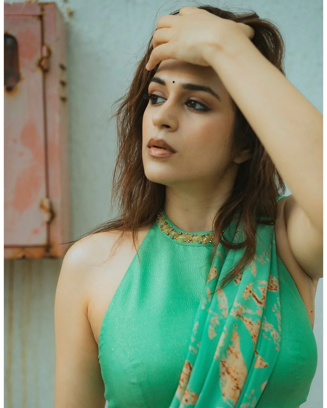 Shraddha Das Stunning Looks in Saree