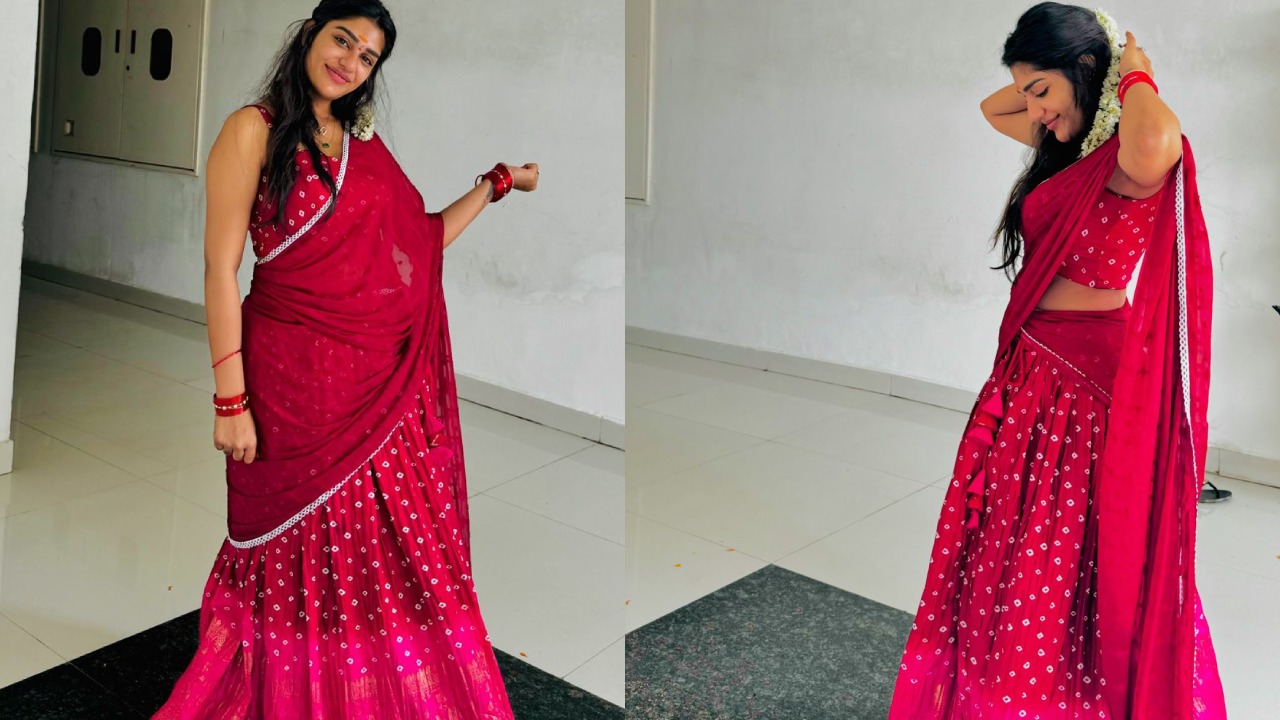 Supritha : హాఫ్ శారీలో.. సురేఖవాణి కూతురు సుప్రీత ఎంత అందంగా ఉందో..