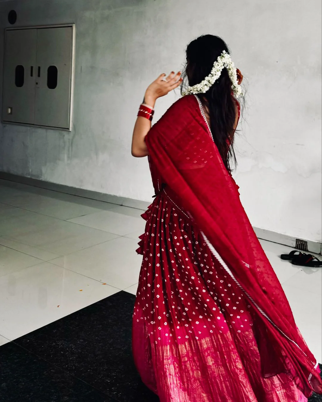 Surekha Vani Daughter Supritha Stunning Looks in Half Saree