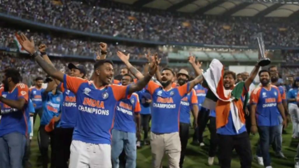 Team India Players in Wankhede