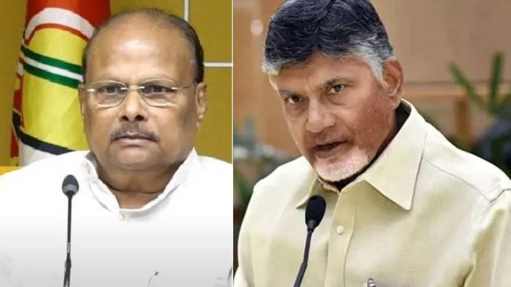 Yanamala Rama Krishnudu Letter To AP CM Chandrababu