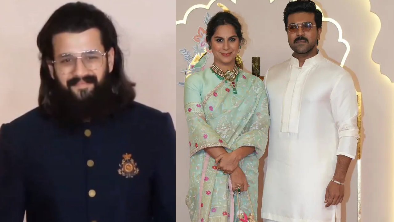 అనంత్ అంబానీ పెళ్లి వేడుకల్లో.. రామ్ చరణ్, అఖిల్.. అఖిల్ కొత్త లుక్ చూశారా?