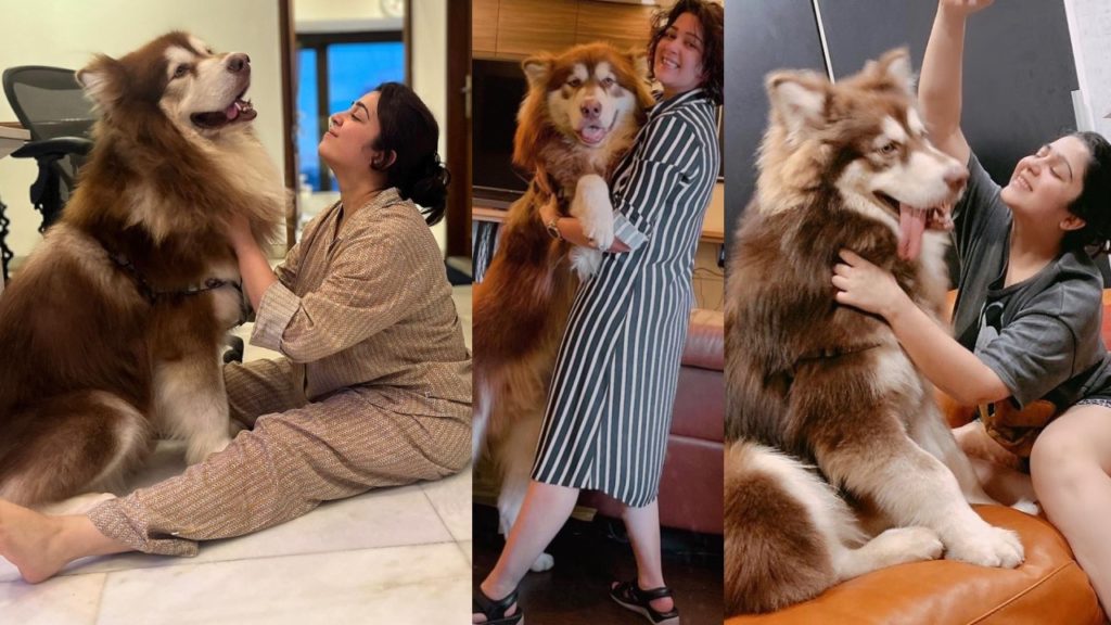Did you See Charmme Kaur Pet Dog Photos goes Viral