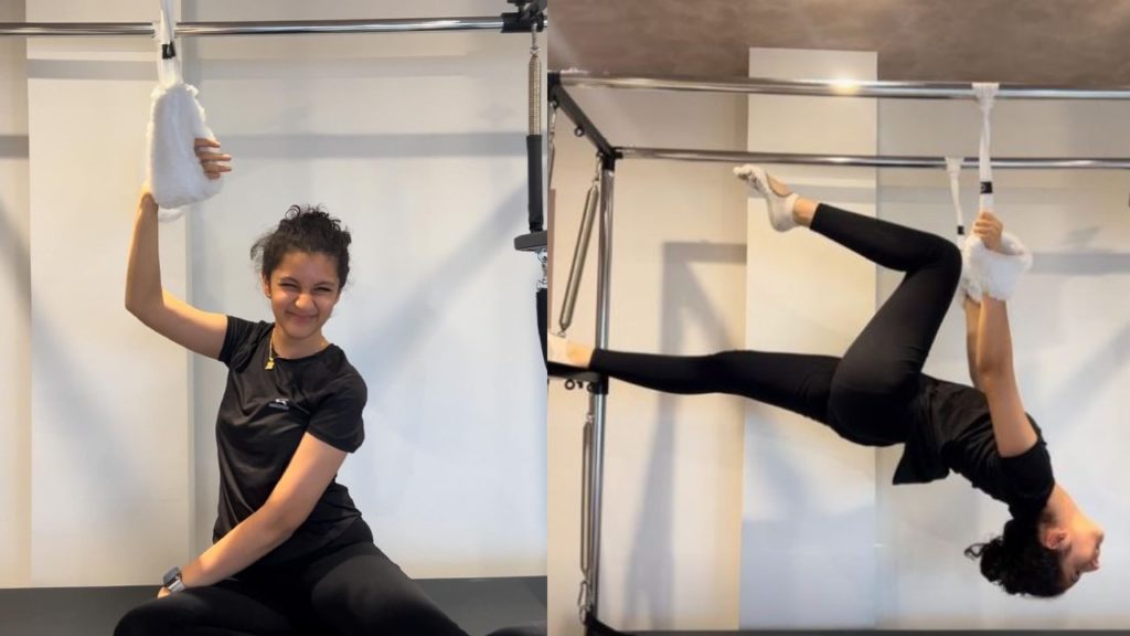 Mahesh Daughter Sitara Ghattamaneni Gym Photos goes Viral