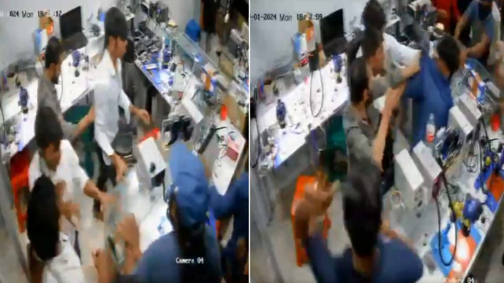 vandalized to mobile repair shop
