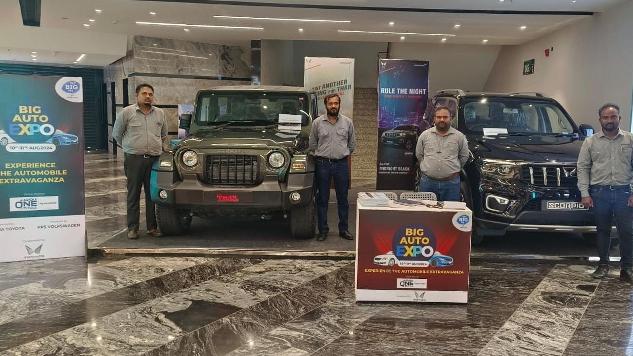 Big FM showcases BIG FM Auto Expo for New Model Brand Cars at Ashoka One Mall