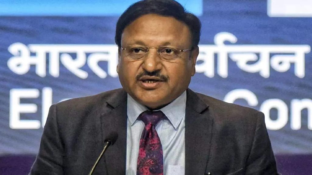 Chief Election Commissioner Rajiv Kumar s