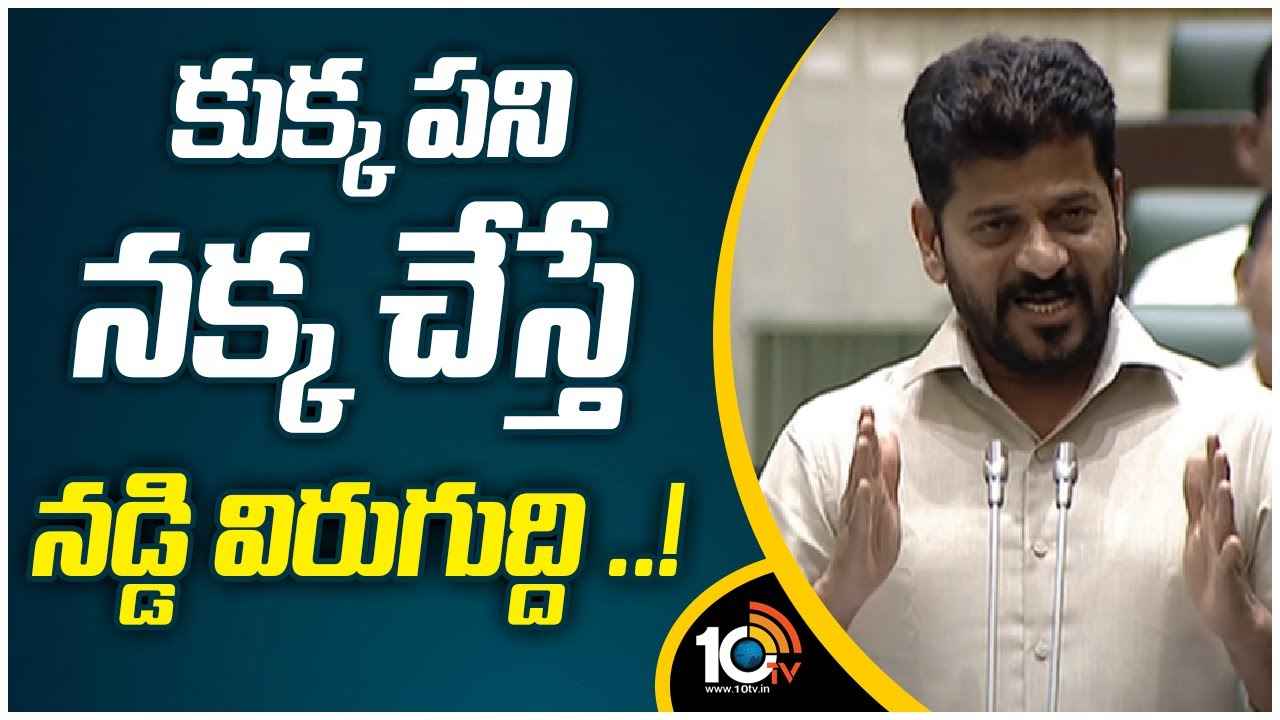 ఓ అరడజను మంది సభ్యత్వం రద్దు చేస్తే బుద్ధి వస్తుంది- బీఆర్ఎస్ ఎమ్మెల్యేలపై సీఎం రేవంత్ ఫైర్ ఓ అరడజను మంది సభ్యత్వం రద్దు చేస్తే బుద్ధి వస్తుంది- బీఆర్ఎస్ ఎమ్మెల్యేలపై సీఎం రేవంత్ ఫైర్