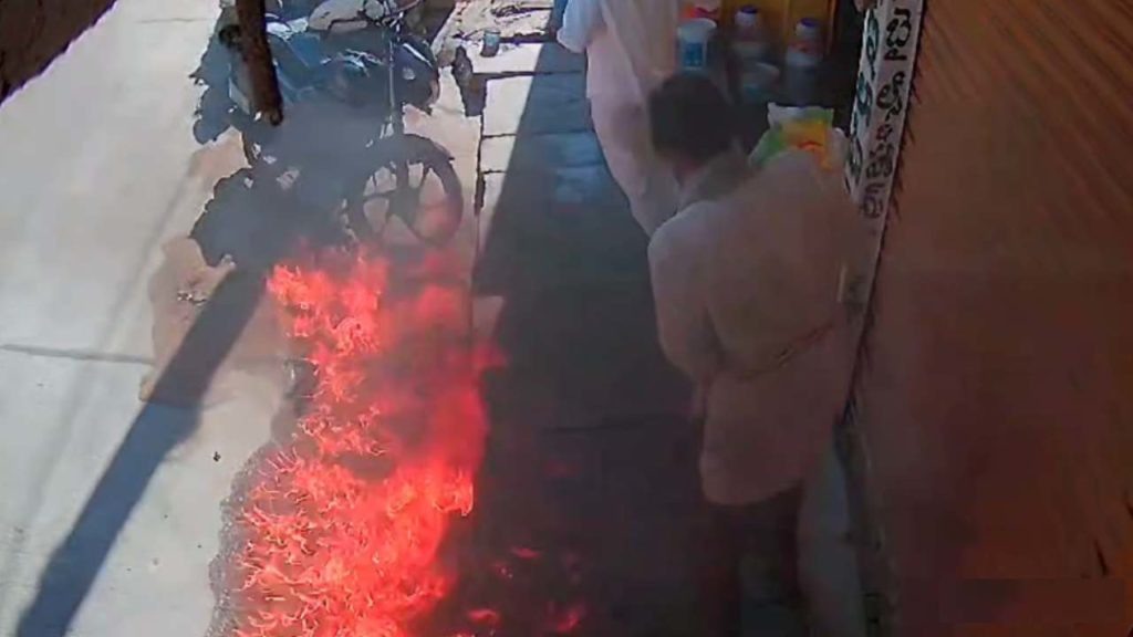 Fire accident