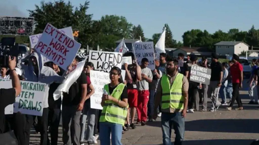 Indian Students Protest