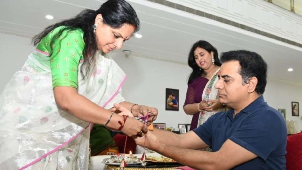 KTR and Kavitha
