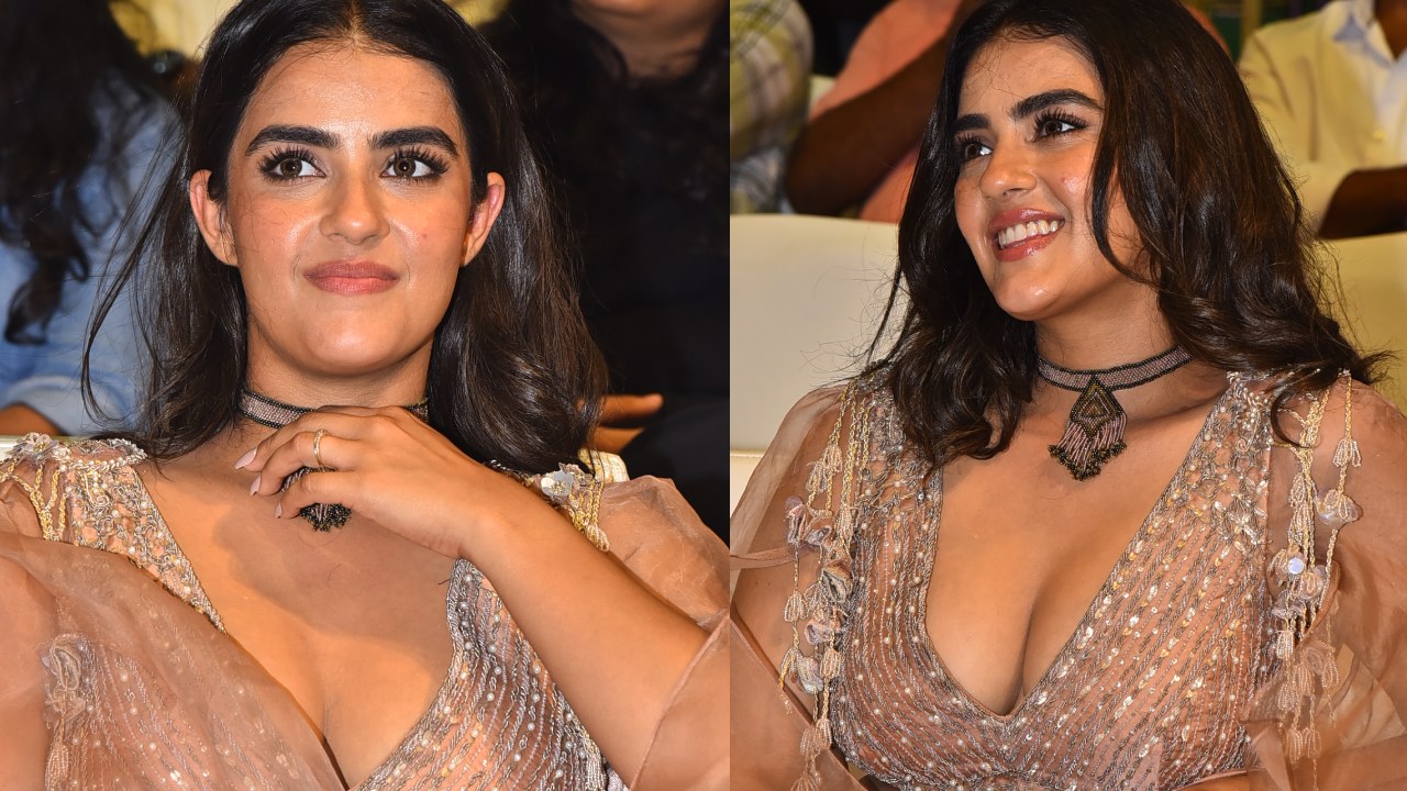 Kavya Thapar : డబల్ ఇస్మార్ట్ ట్రైలర్ లాంచ్ ఈవెంట్.. కావ్య థాపర్ ఖతర్నాక్ లుక్స్..