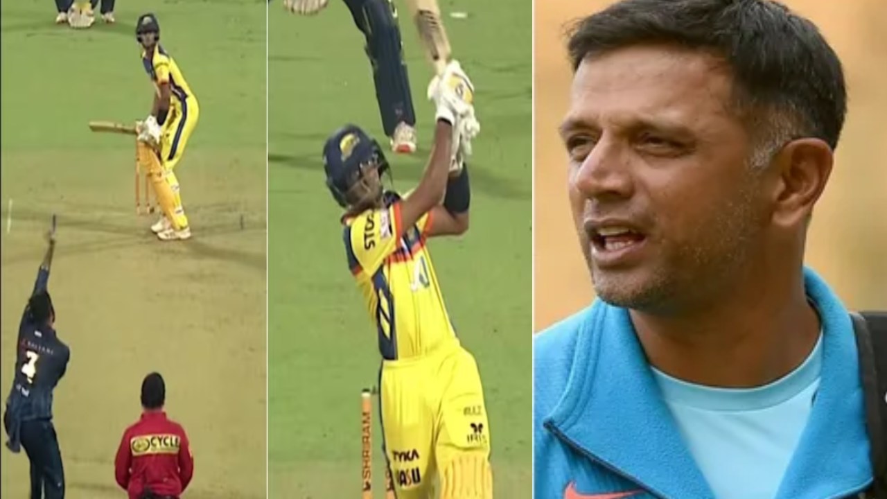 Samit Dravid : ఓరీ నాయనో.. రాహుల్ ద్రవిడ్ కొడుకు కొట్టిన భారీ సిక్సర్ చూశారా..? Samit Dravid : ఓరీ నాయనో.. రాహుల్ ద్రవిడ్ కొడుకు కొట్టిన భారీ సిక్సర్ చూశారా..?