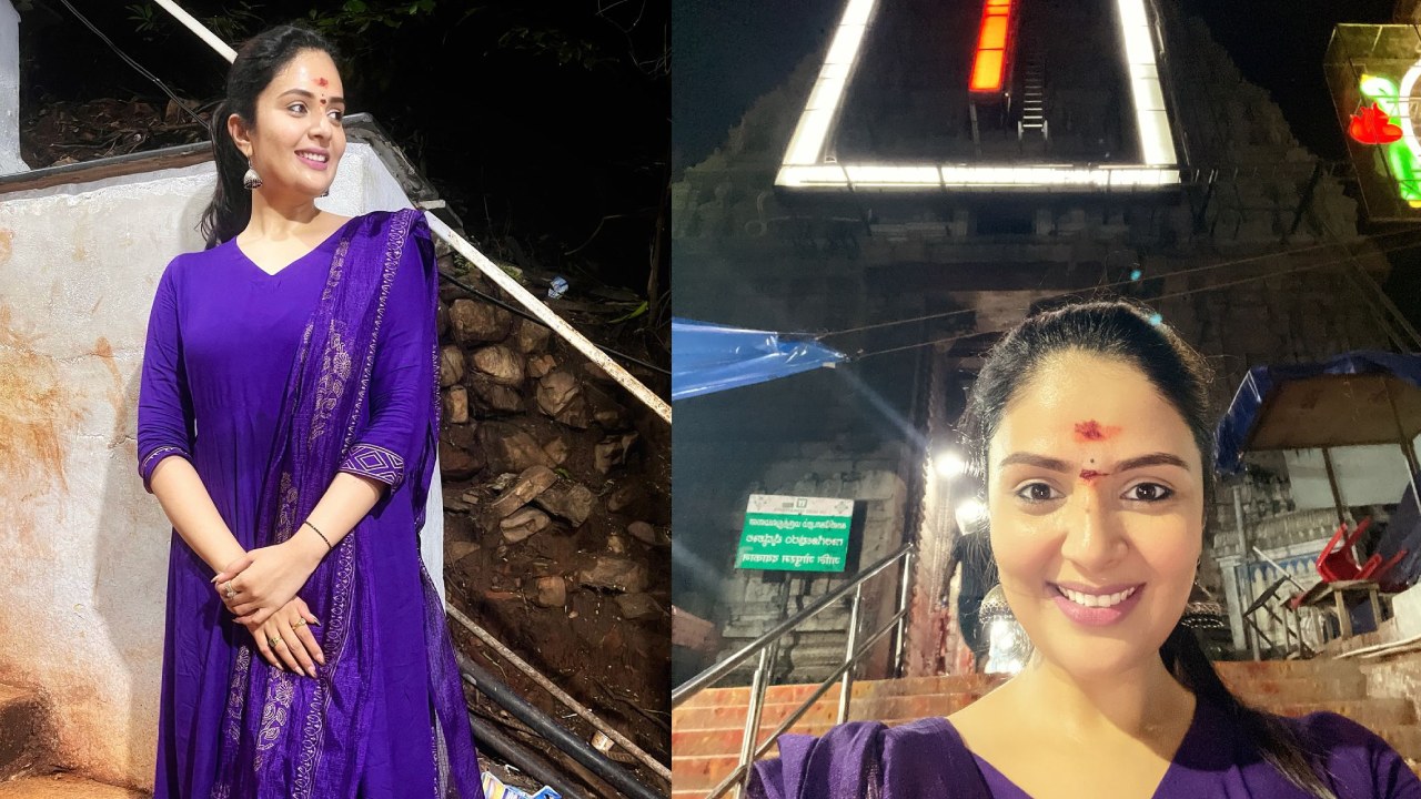 Sreemukhi : తిరుమలకు శ్రీముఖి.. ఫ్యామిలీ, ఫ్రెండ్స్ తో కలిసి కాలినడకన..