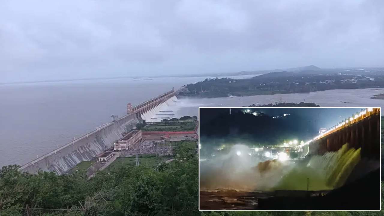 Tungabhadra Dam : తుంగభద్ర డ్యామ్కు పోటెత్తిన వరద.. కొట్టుకుపోయిన గేటు.. దిగువ ప్రాంతాల్లోని ప్రజలకు హెచ్చరికలు Tungabhadra Dam : తుంగభద్ర డ్యామ్కు పోటెత్తిన వరద.. కొట్టుకుపోయిన గేటు.. దిగువ ప్రాంతాల్లోని ప్రజలకు హెచ్చరికలు