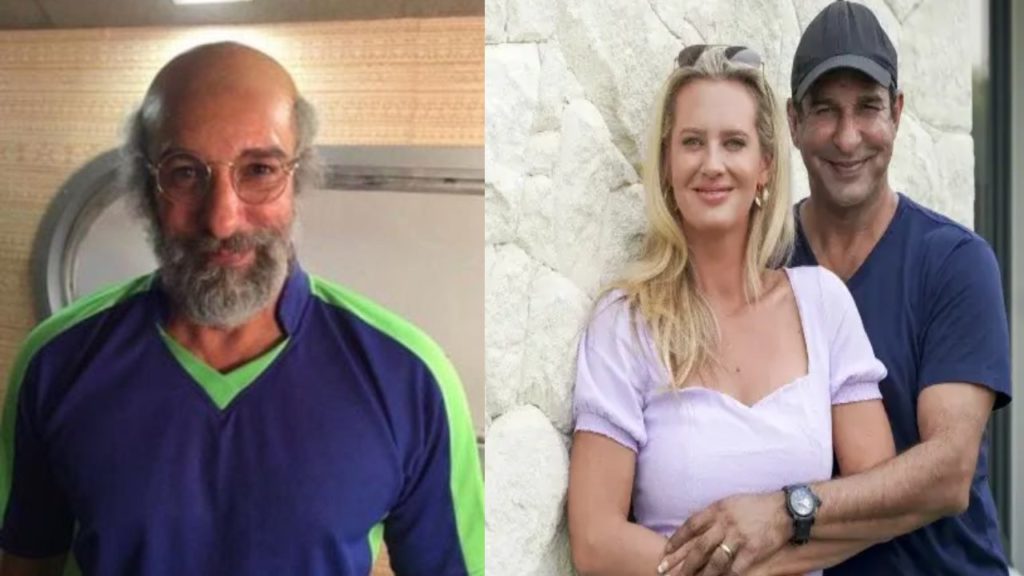 Wasim Akram wife trolls him with hilarious picture on anniversary