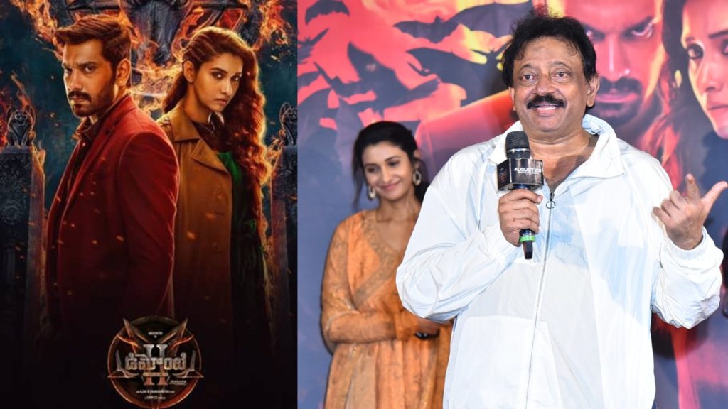 RGV in Demonte Colony 2 Pre Release Event for Promoting Best Horror Movie