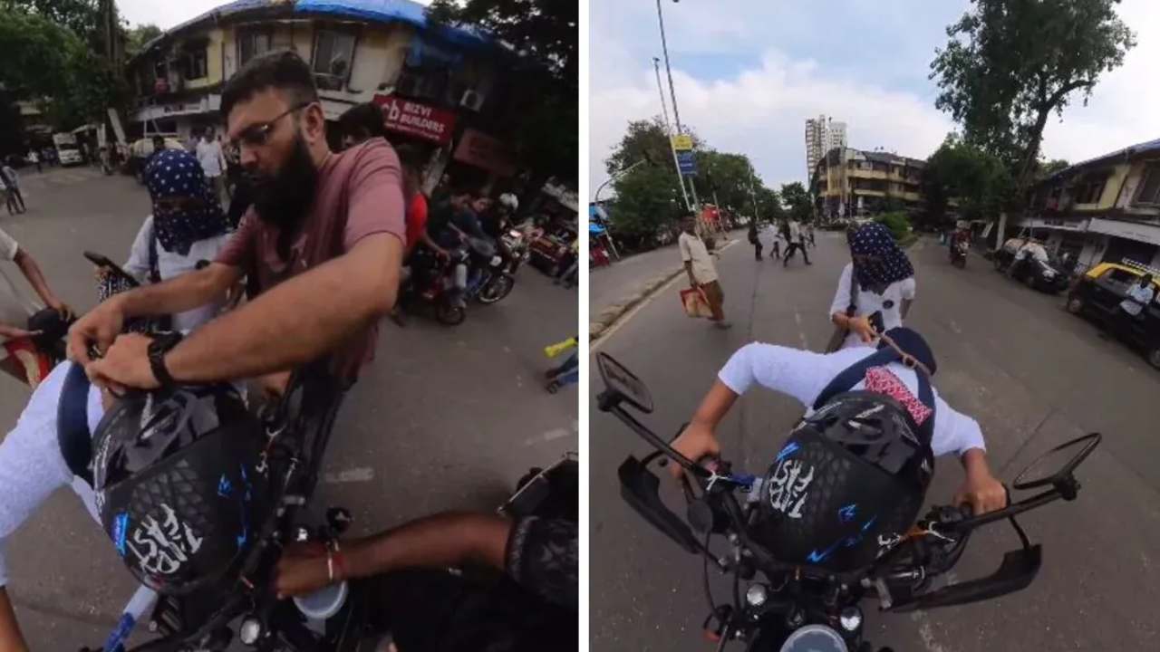 Viral Video : బాబోయ్..! మహిళలూ బైక్ పై ప్రయాణించేటప్పుడు జాగ్రత్త.. ఈ వీడియో చూడండి.. Viral Video : బాబోయ్..! మహిళలూ బైక్ పై ప్రయాణించేటప్పుడు జాగ్రత్త.. ఈ వీడియో చూడండి..