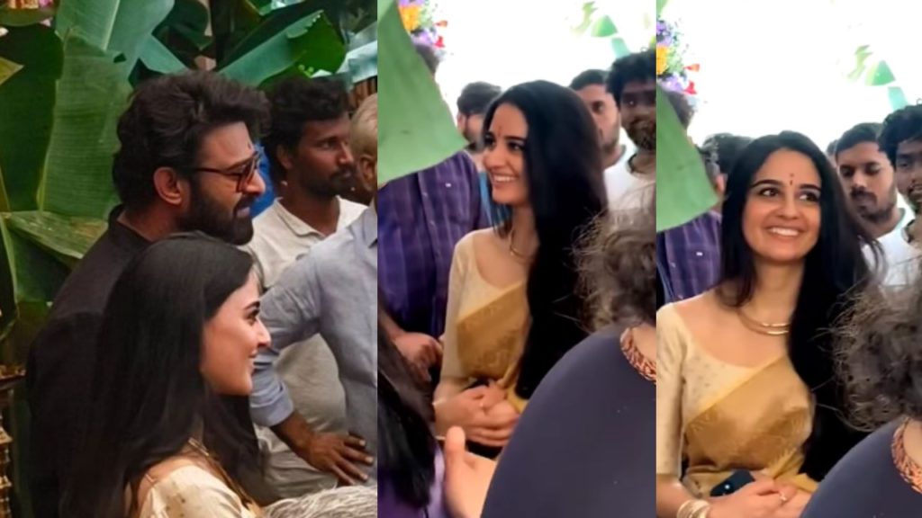 Prabhas Hanu Raghavapudi Movie Fauji Actress Iman Esmail Photos Videos goes Viral
