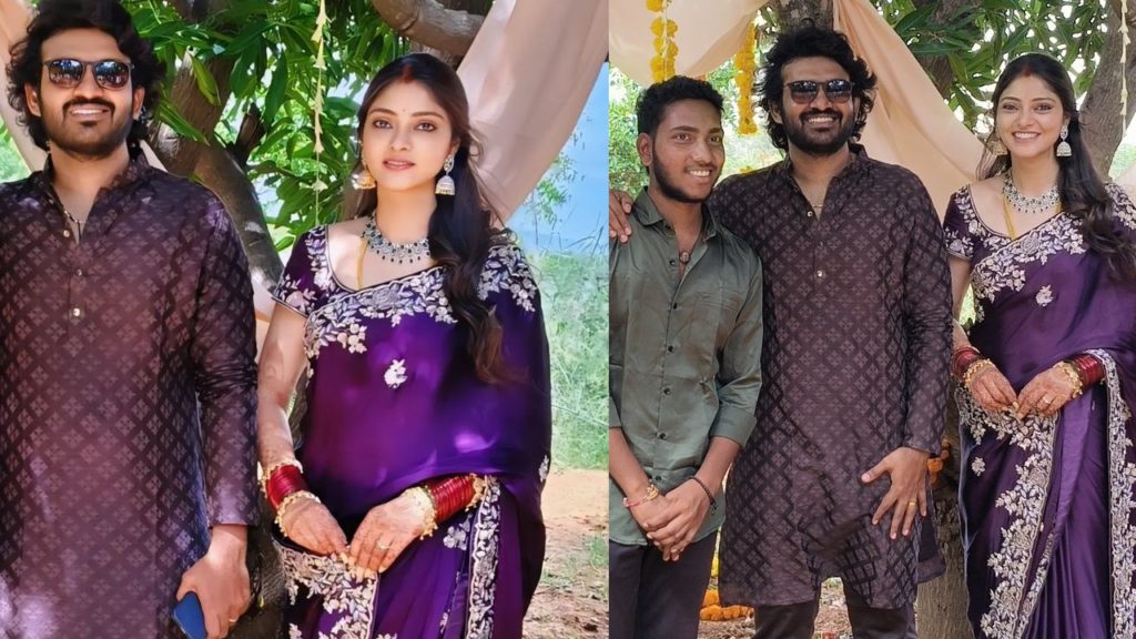 Kiran Abbavaram Rahasya Gorak Wedding Reception in Kiran Village Photos goes Viral