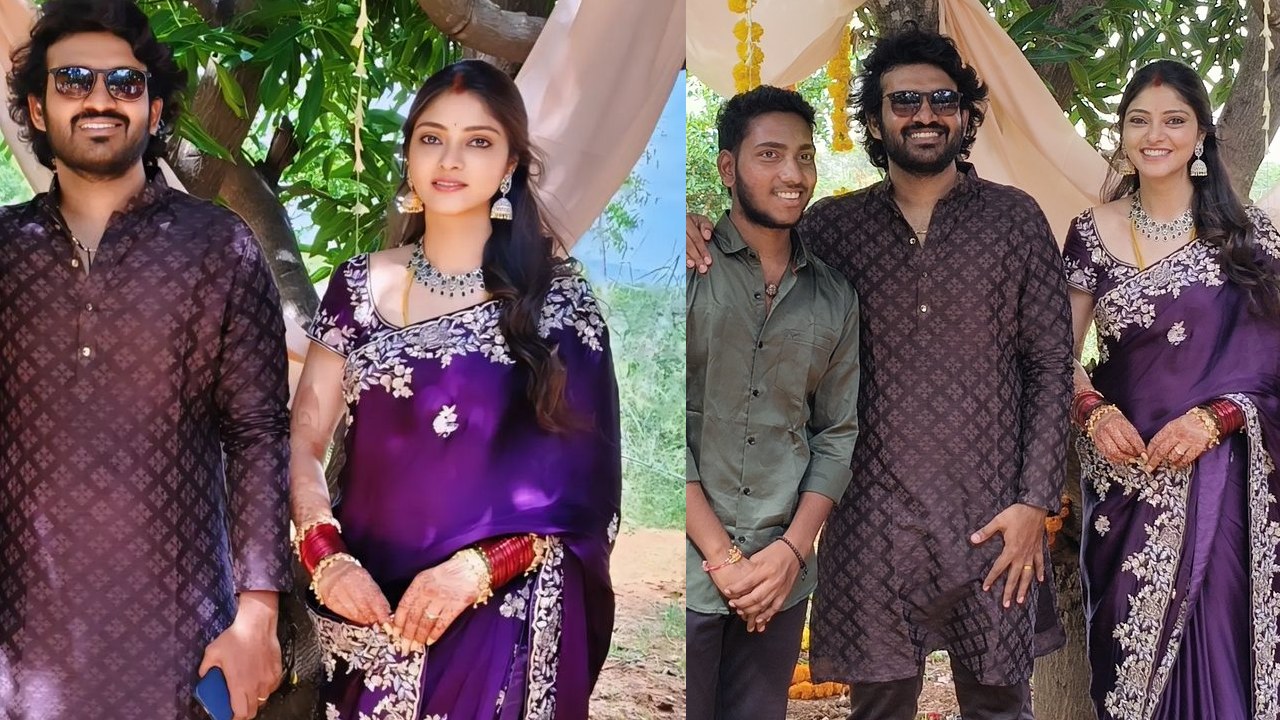 Kiran Abbavaram : సొంతూళ్లో మామిడి తోటలో.. కిరణ్ అబ్బవరం రిసెప్షన్ వేడుకలు.. Kiran Abbavaram : సొంతూళ్లో మామిడి తోటలో.. కిరణ్ అబ్బవరం రిసెప్షన్ వేడుకలు..
