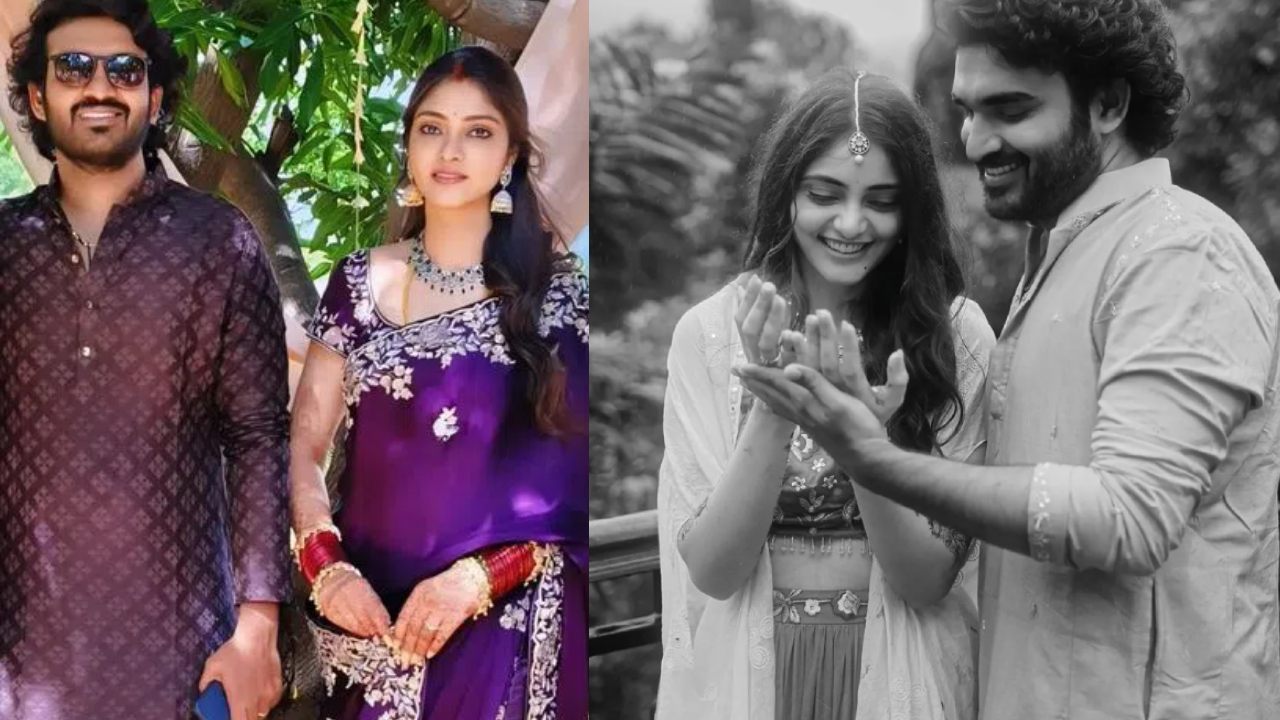 Kiran – Rahasya : హైదరాబాద్ లో కిరణ్ అబ్బవరం – రహస్య గోరఖ్ స్పెషల్ వెడ్డింగ్ పార్టీ.. Kiran – Rahasya : హైదరాబాద్ లో కిరణ్ అబ్బవరం – రహస్య గోరఖ్ స్పెషల్ వెడ్డింగ్ పార్టీ..