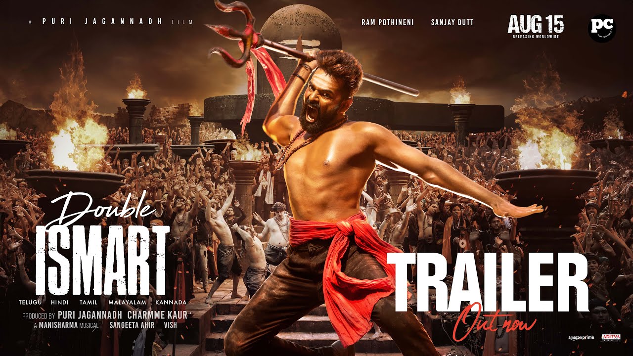 Double iSmart Trailer: డబుల్ ఇస్మార్ట్ ట్రైలర్ విడుదల.. డబుల్ కిక్ ఇచ్చిన రామ్ పోతినేని, పూరీ జగన్నాథ్ Double iSmart Trailer: డబుల్ ఇస్మార్ట్ ట్రైలర్ విడుదల.. డబుల్ కిక్ ఇచ్చిన రామ్ పోతినేని, పూరీ జగన్నాథ్