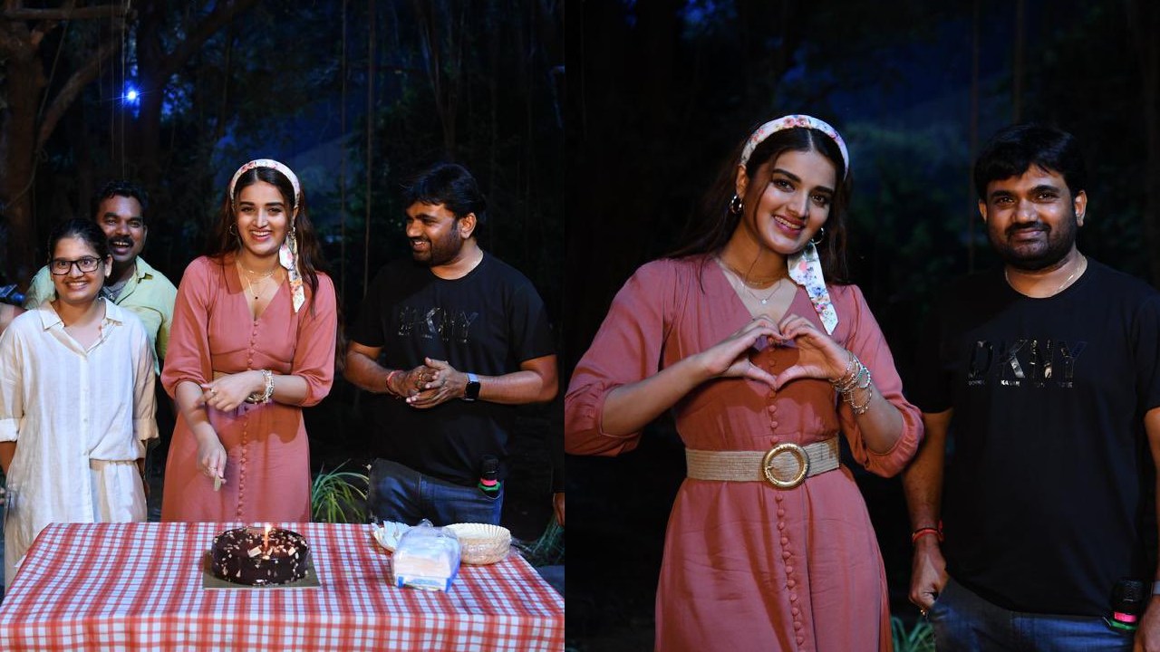 Nidhhi Agerwal : ‘రాజాసాబ్’ షూట్లో హీరోయిన్ బర్త్ డే సెలెబ్రేషన్స్.. ప్రభాస్ ఏమో వేరే సినిమా ఓపెనింగ్లో.. Nidhhi Agerwal : ‘రాజాసాబ్’ షూట్లో హీరోయిన్ బర్త్ డే సెలెబ్రేషన్స్.. ప్రభాస్ ఏమో వేరే సినిమా ఓపెనింగ్లో..