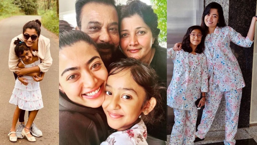 Rashmika Mandanna Sister Shiman Mandanna Photos goes Viral after Rashmika Rakhi Post