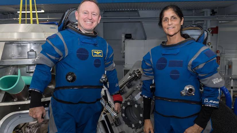 Sunita Williams and Butch Wilmore