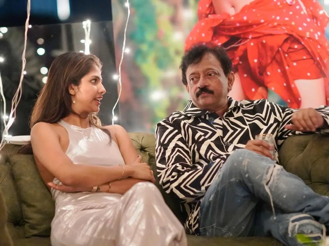 RGV Celebrated Saree Movie Actress Aaradhya Devi Birthday Celebrations