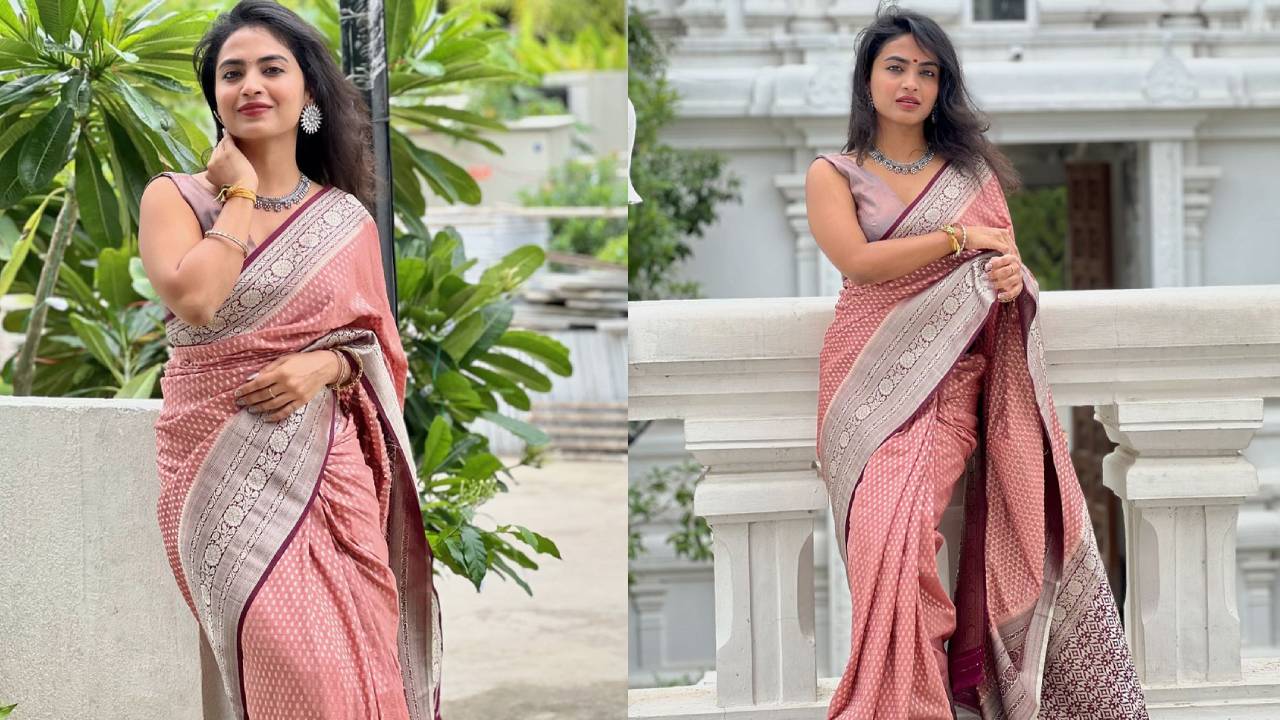 Alekhya Harika : చీరలో దేత్తడి హారిక క్యూట్ ఫొటోలు..త్వరలోనే హీరోయిన్‌గా ఎంట్రీ..