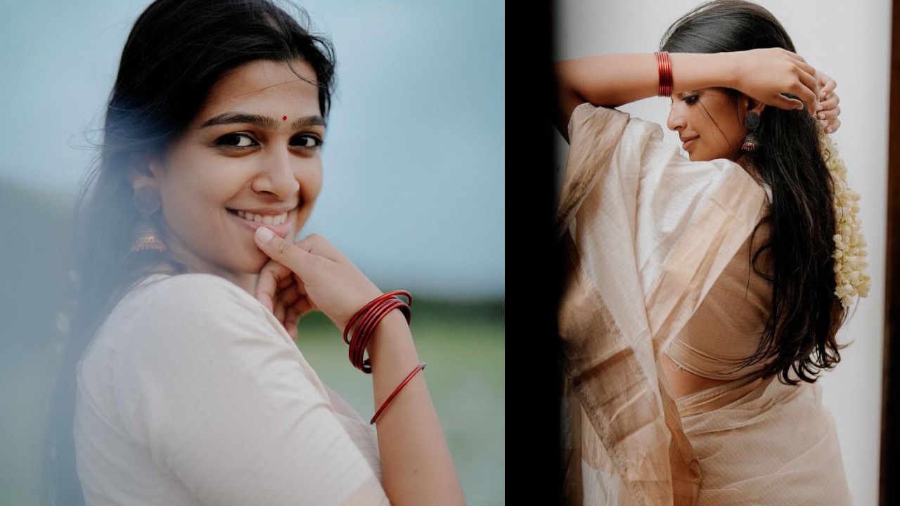 Ananthika Sanilkumar : ఓనమ్ స్పెషల్.. చీరలో అనంతిక క్యూట్ ఫోటోలు..