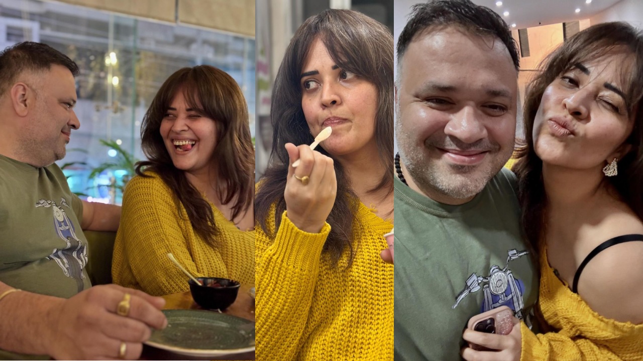 Anasuya Bharadwaj : భర్తతో అనసూయ క్యూట్ ఫొటోలు చూశారా..? ఐస్ క్రీమ్ తింటూ..